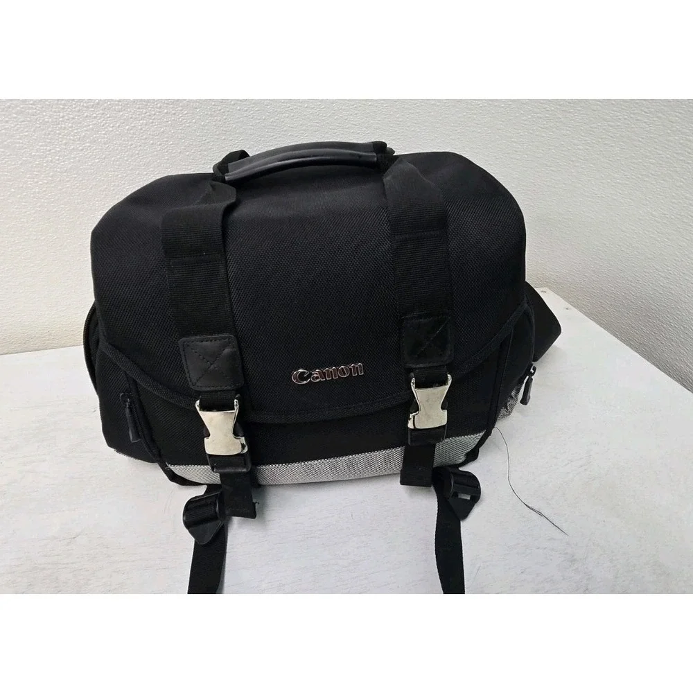 Canon 200DG Deluxe Shoulder Bag Digital Camera DSLR Large Carrying Case Black